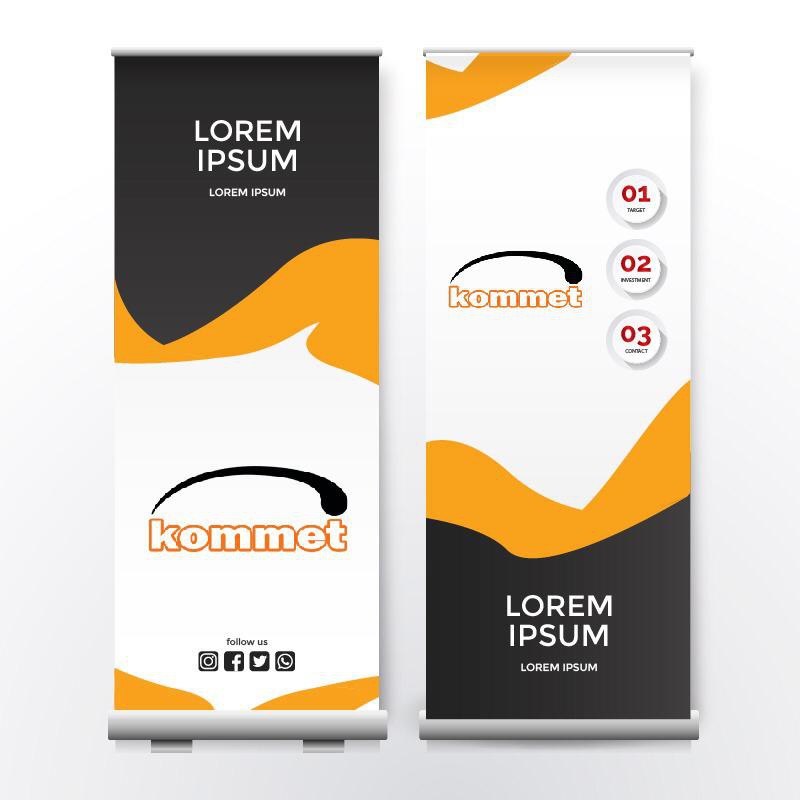 Roll Up Banner 85 x 200 Aluminium
