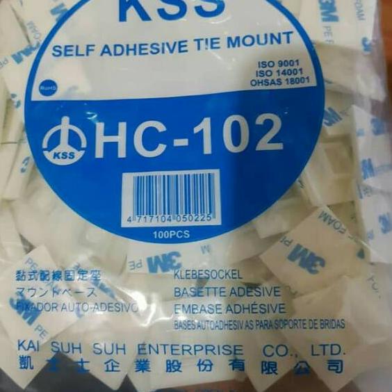 

Special TIE MOUNT KSS HC-102 / HC-103 isi 100 pcs per pack