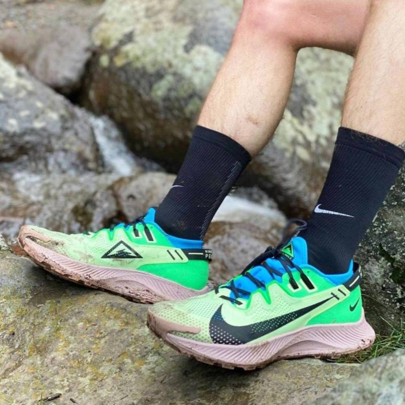 Nike zoom pegasus trail 2 luminous green/pria/sneakers