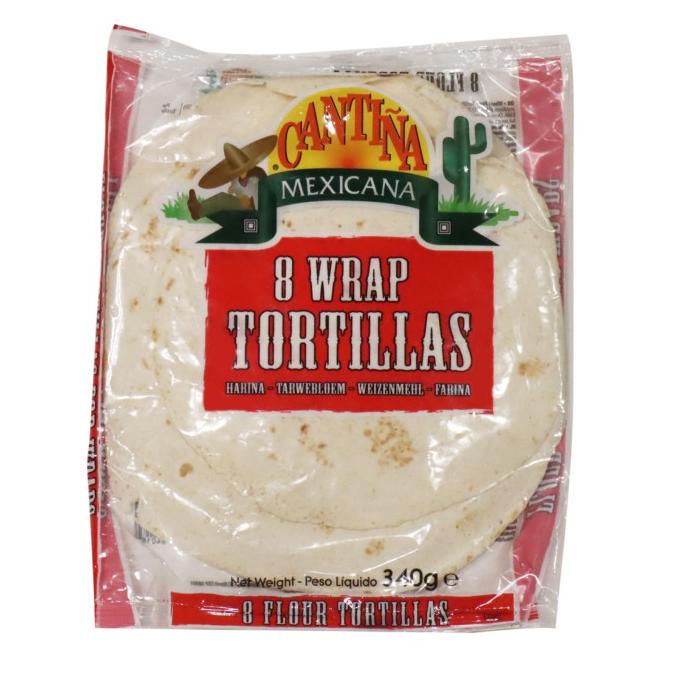 

Kulit Kebab Cantina Mexicana Flour Tortillas isi 8pcs Uk 20cm TERLARIS TERPERCAYA ORIGINAL