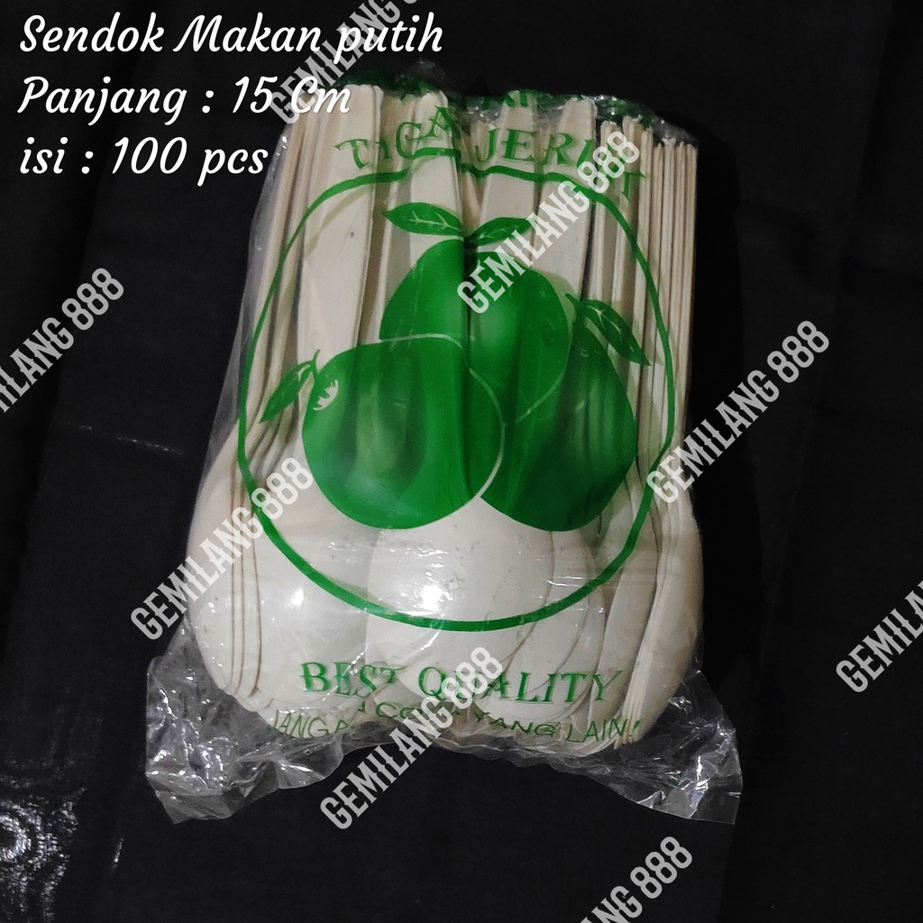 Sendok Plastik putih, Sendok makan, Sendok sayur