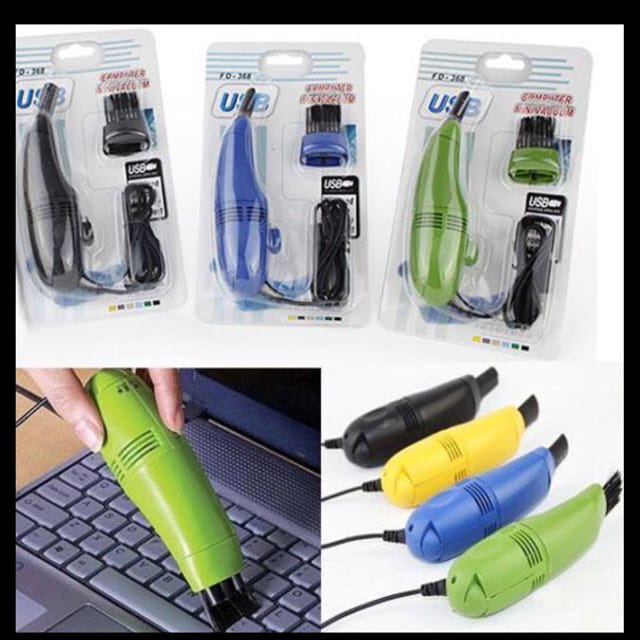 Vacum Vakum Cleaner Mini USB Pembersih Penyedot Debu Keyboard - HK-6019 Kualitas Terbaik