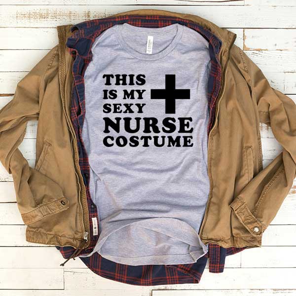 Tumblr Tee / Kaos This Is My Sexy Nurse Costume Hospital Halloween, Baju Distro S,M,L,XL,2XL,3XL,4XL