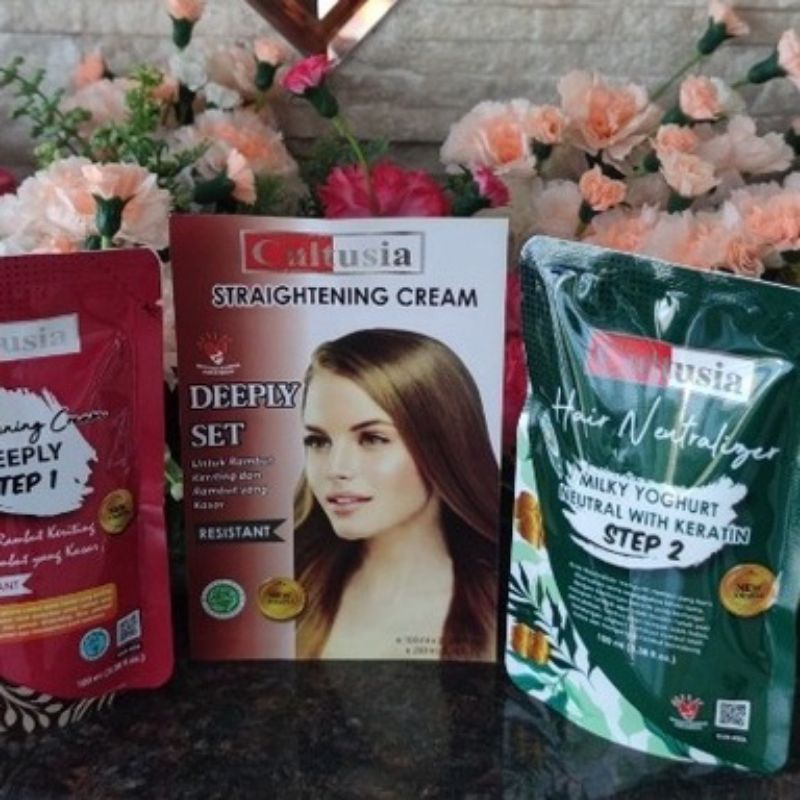 CULTUSIA SMOOTHING DEEPLY SACHET 100 ML ISI STEP 1 DAN STEP 2