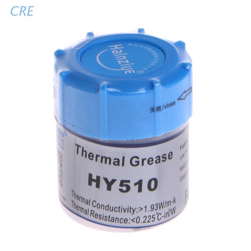 CRE  10G HY510 Thermal Grease Compound Silicone CPU Heat Sink Cooling Paste Gray