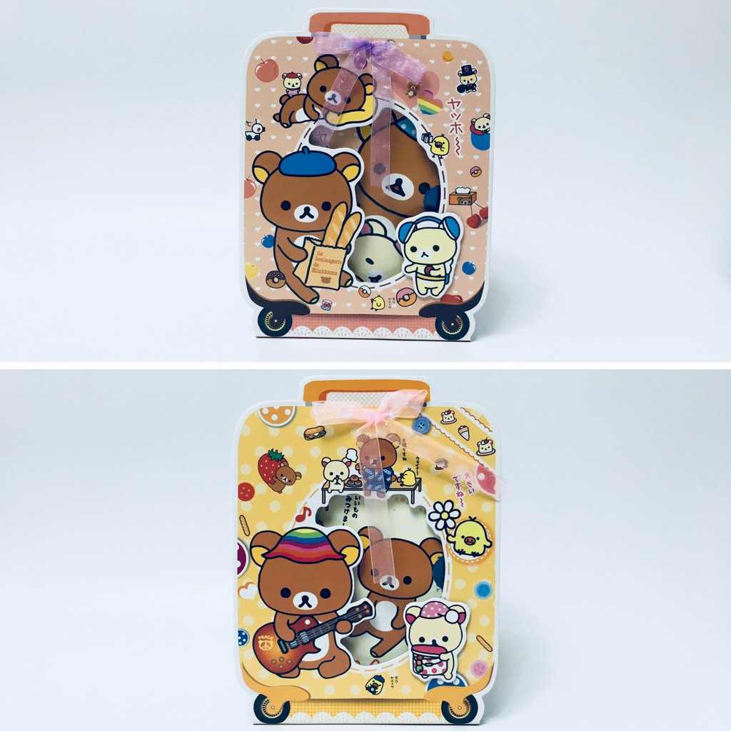 Buku Diary + Kunci / NoteBook Karakter Rilakuma ukuran Besar - YH32K