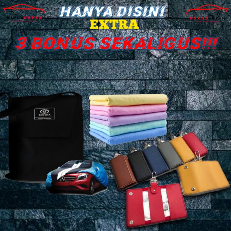 Cover Sarung Mobil Agya, Ayla, Brio, Jazz, Yaris, Swift, Ignis, Atoz, Sirion, Datsun go, Picanto