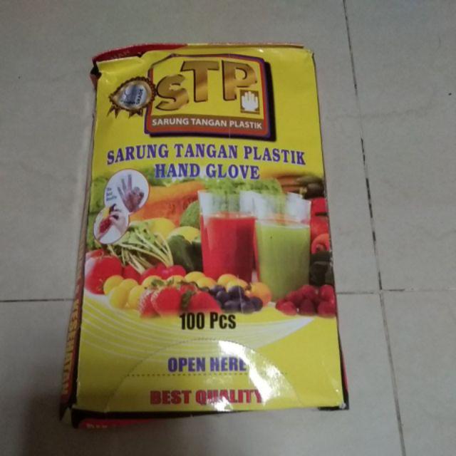 Sarung Tangan Plastik/ Hand Gloves