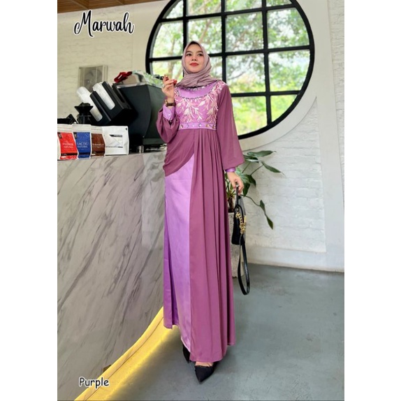 MARWAH gamis kondangan gamis pesta mewah bridemaids