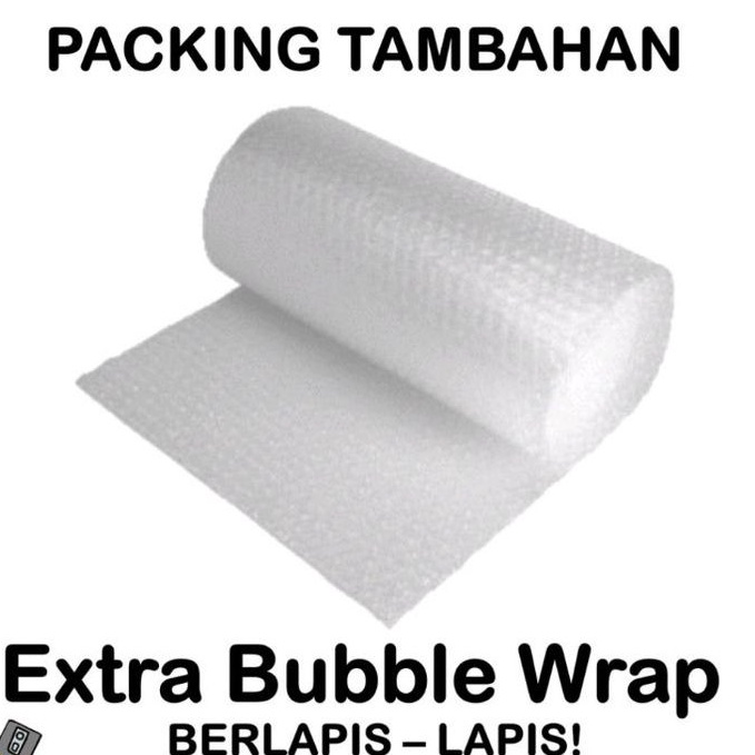 Tambahan Bubble wrap for your safety order.