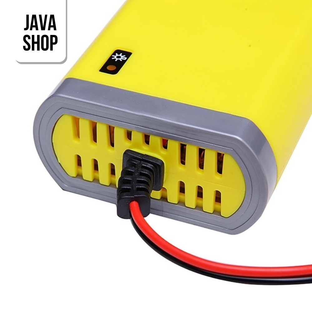 JAVASHOP Charger Aki Mobil Motor Lead Acid 12V 2A Charger Portable