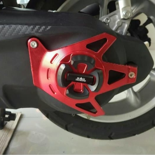 Cover Engine CVT Yamaha Nmax Black Diamond