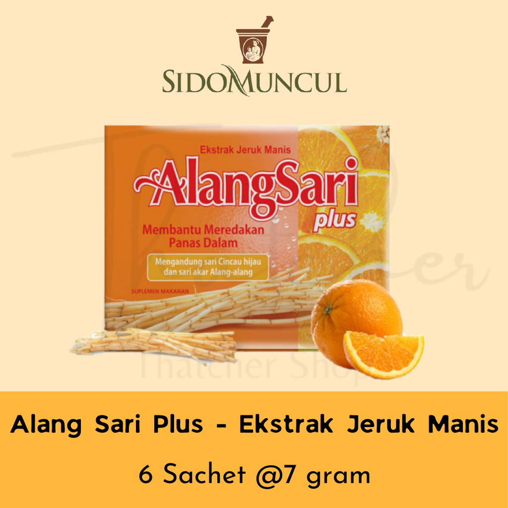 

Alang Sari Plus Rasa Jeruk Manis - Pack