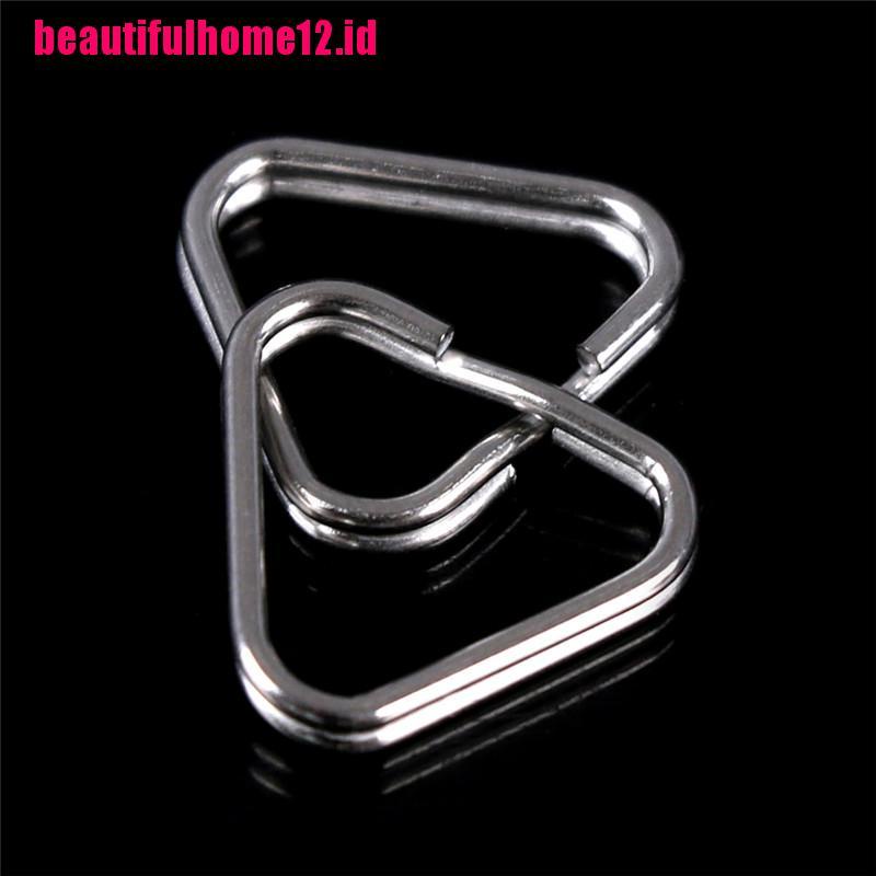 4 Pcs Ring Hook Segitiga Pengganti Bahan Chrome Finish Untuk Kamera