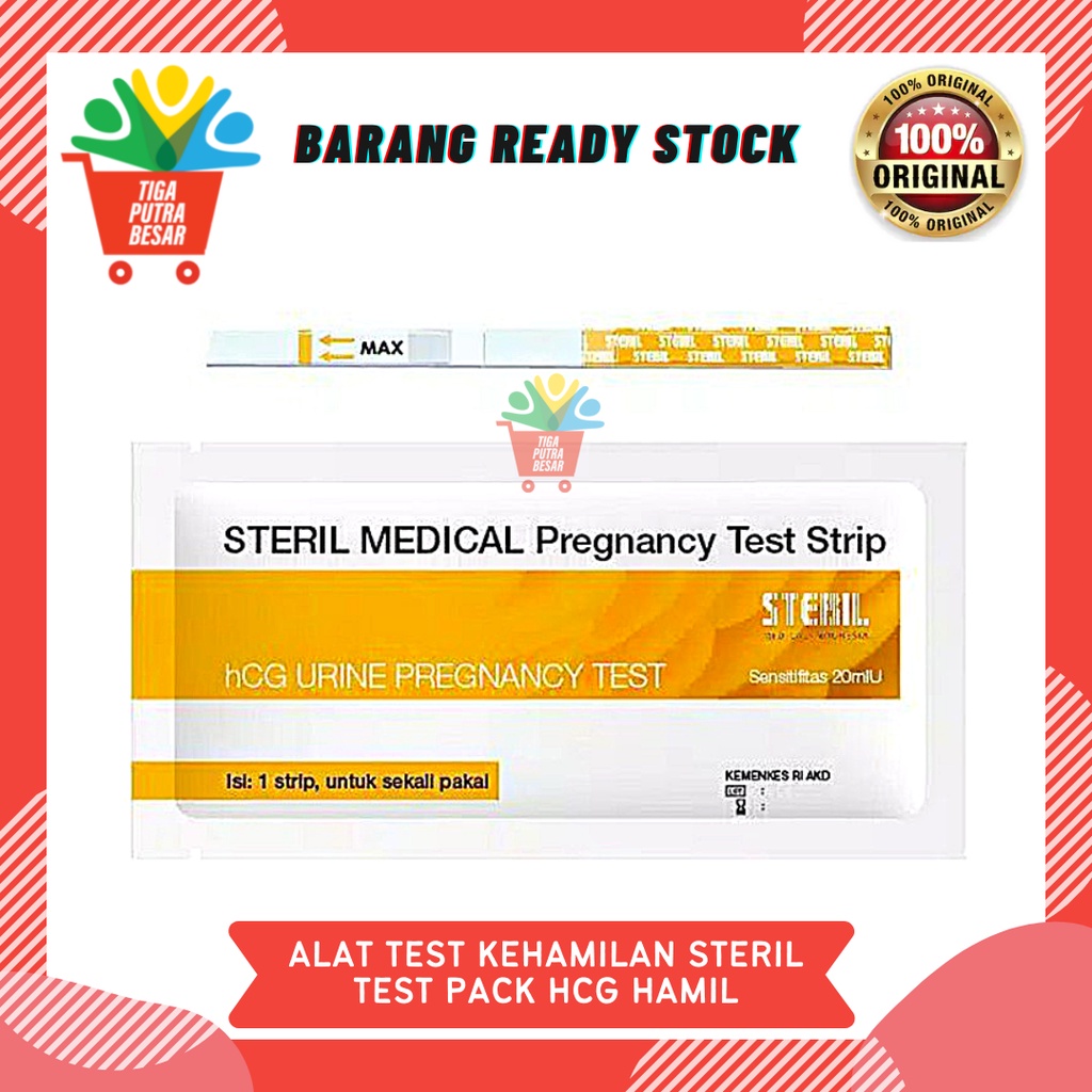 ALAT TES KEHAMILAN STERIL / TEST PACK HCG / TESPEK HAMIL / PROMIL