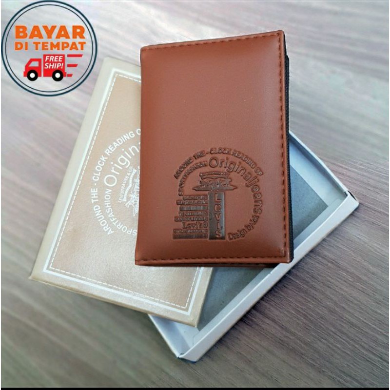 Dompet Pria Model Diri Kulit Sintetis Dompet Gaul Dompet Distro