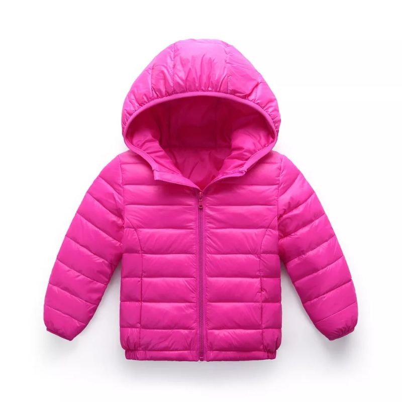 Jaket Winter Anak Laki-Laki Perempuan Puffer Bahan Parasut Import