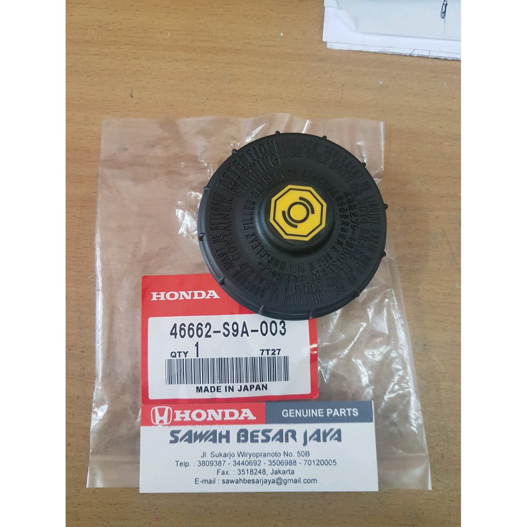 Tutup Tabung Minyak Master Rem Honda Brio Mobilio Brv Hrv Crv Re Civic Fd Fb Jazz S Rs Shopee Indonesia