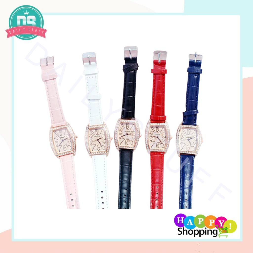 DS J015 Jam Tangan Wanita CANDYCAT Simple Style Fashion Elegant Casual Quartz Watch