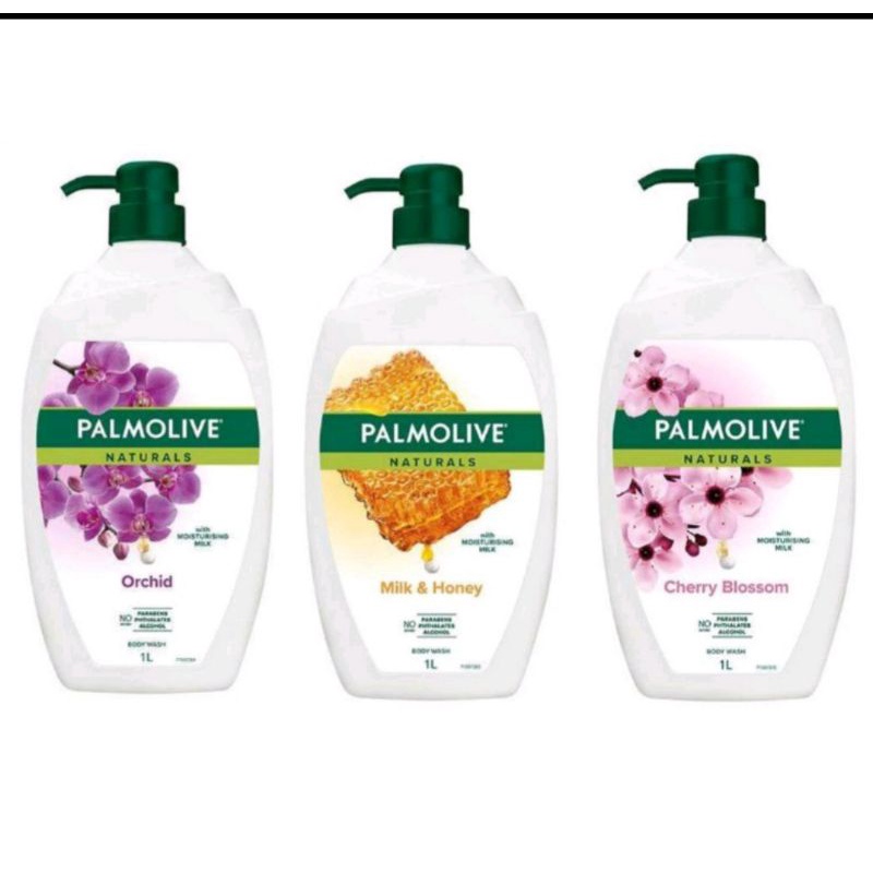 Jual Palmolive Naturals Milk & Honey, Cherry Blossom, Orchid Body Wash