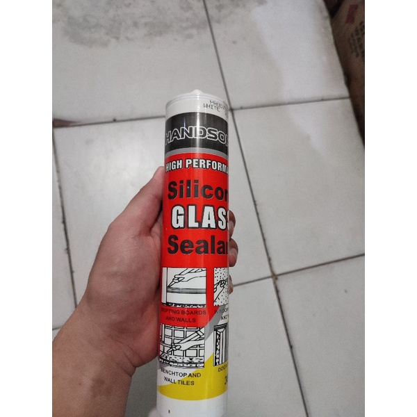 

Lem Silicone Glass Sealant HANDSOME