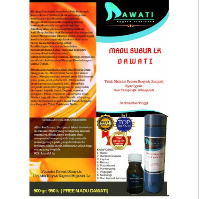 

Madu subur laki laki