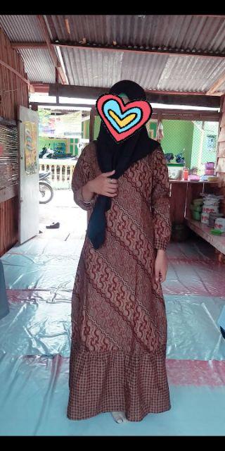 Dress Gamis Batik Zara Genes 2