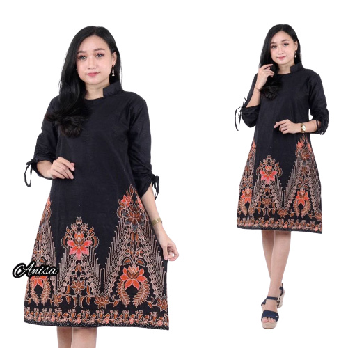 EMHABATIK | Tunik Batik Wanita Jumbo Batik Seragam Grosir batik dianputri-TUNIK PAGER IRENG