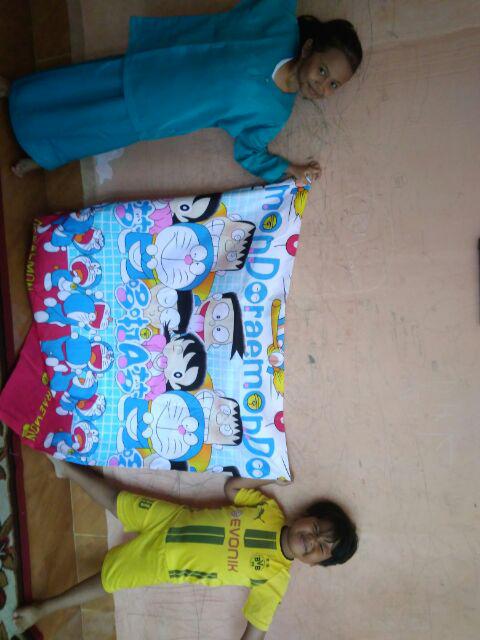 Sprei Home Made Klaten Doraemon No 1,2&3 Murah Berkualitas/180x200 Sprei/160x200 Sprei/sprei Bantal