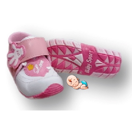 SEPATU BALITA PEREMPUAN BAHAN LENTUR LUCU