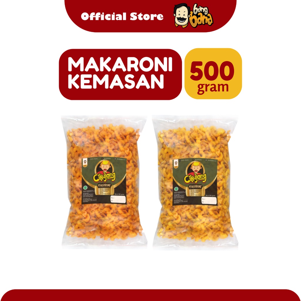 Makaroni Makroni Pedas Kiloan Bantat Cikujang Kemasan 500 Gram