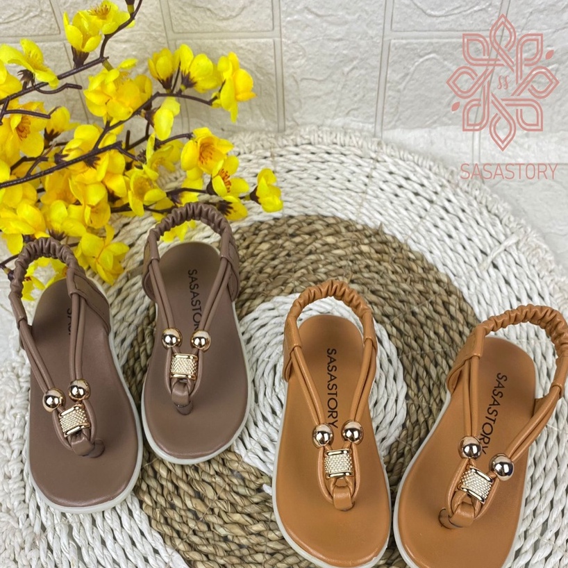 SEPATU SANDAL JEPIT KARET COUPLE IBU DAN ANAK PEREMPUAN JEPIT KA05