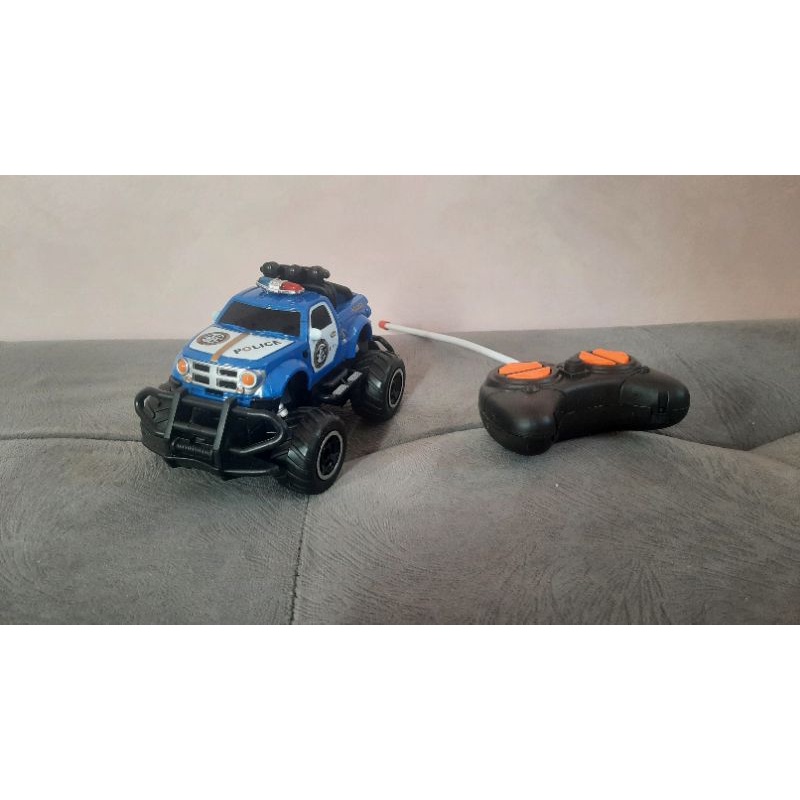 MAINAN MOBIL BIGFOOT OFF ROAD RC POLISI REMOTE CAR BIG FOOT REMOT KONTROL