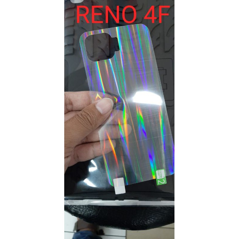 OPPO RENO 5F RENO 5 RENO 5 5G RENO 4F RENO 4 RENO 4 PRO ANTI GORES BELAKANG SKIN AURORA, ANTI GORES GARSKIN AURORA PELINDUNG BELAKANG ANTI JAMUR