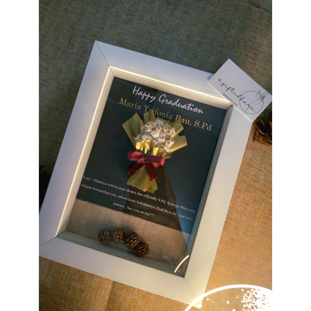 PIGURA 3D/Frame 3D/Dried Flower