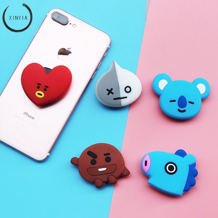 Bracket Holder Handphone Desain Kartun BTS bt21