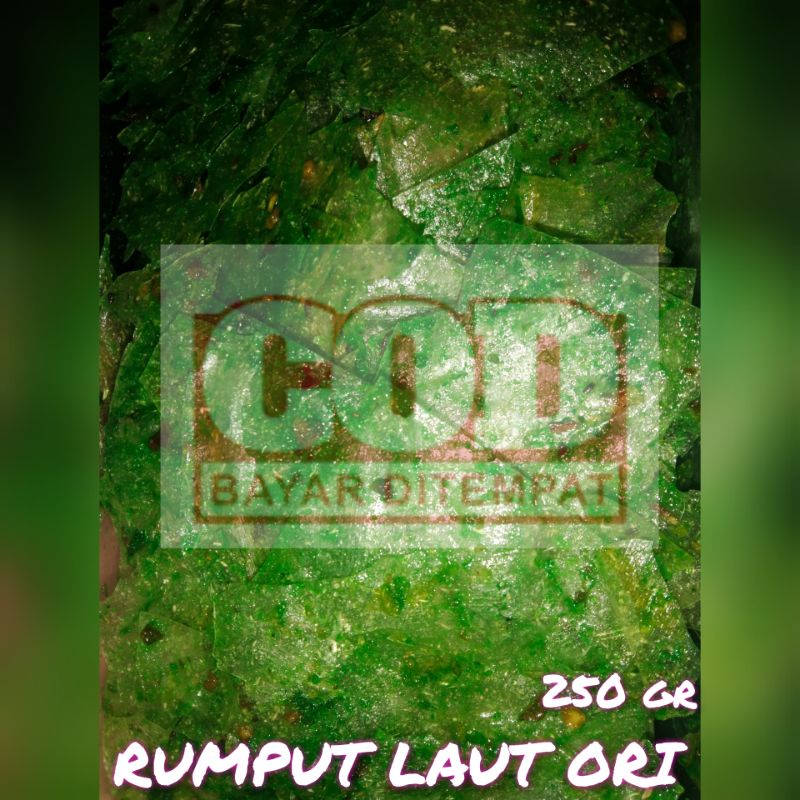 

keripik kaca rumput laut ori 250 gr / keripik kaca murah / cemilan murah