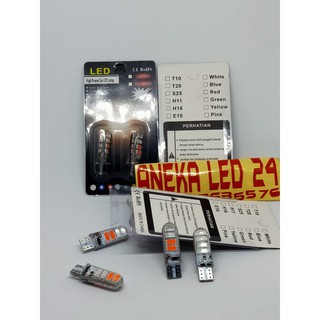 Lampu kota Led t10 lampu senja 12volt 24 volt dua warna Lampu kota Led t10 lampu senja 12volt 24 volt dua warna
