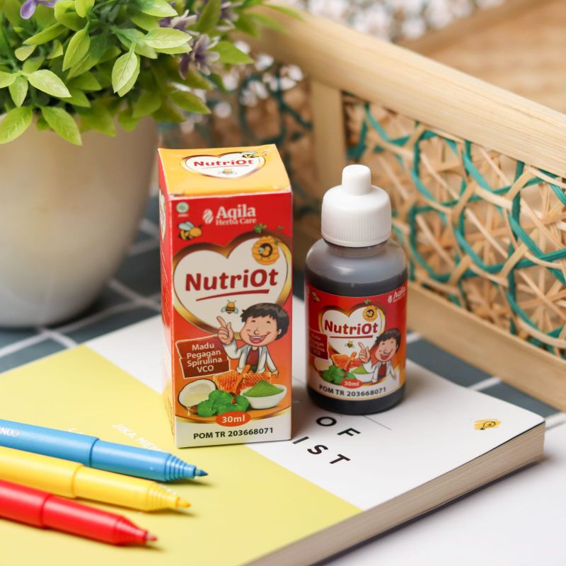 Madu Nutriot Madu Untuk Nutrisi Otak Anak Cerdas Dan Memperkuat Focus Belajar Anak Asli Original