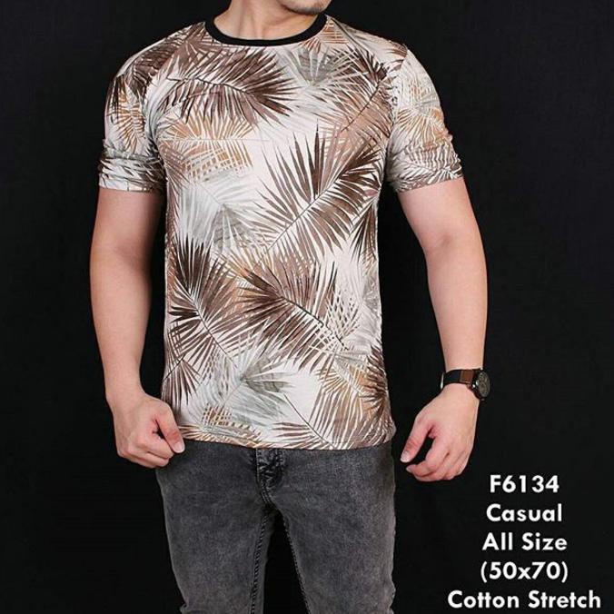Produk Terlaris Kaos Pria Lengan Pendek Motif Batik