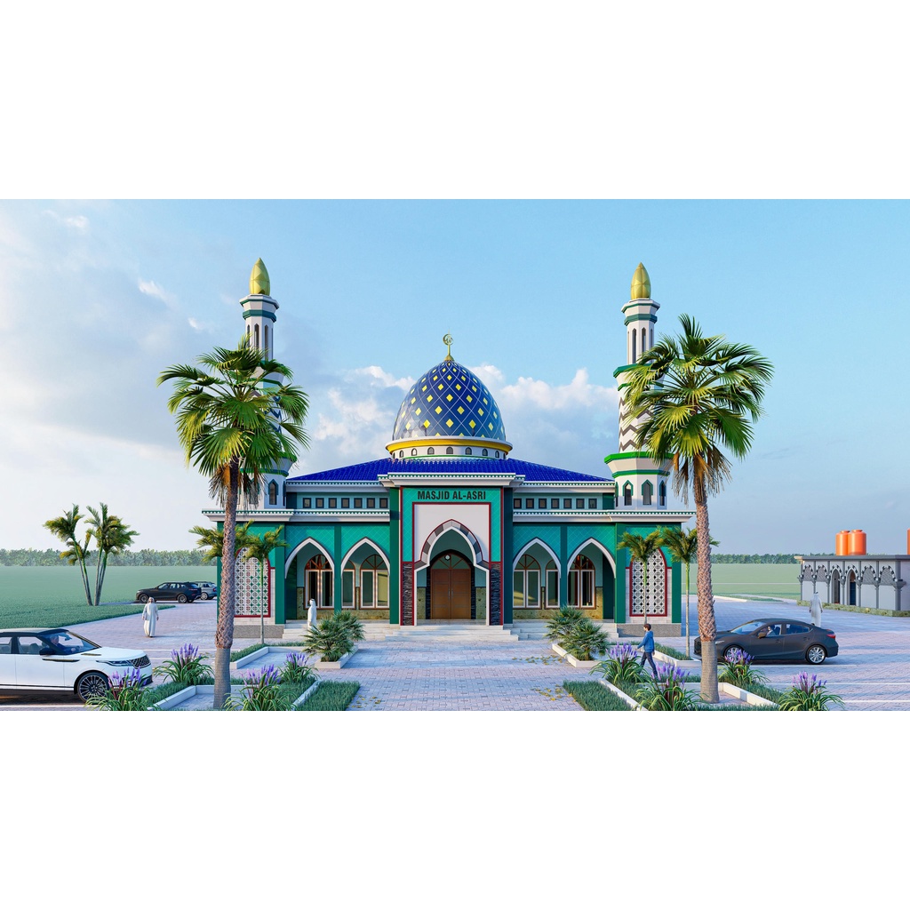 

GAMBAR KERJA DESAIN MASJID UKURAN 20X20 ( 1 LANTAI )