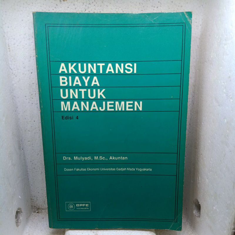 ORIGINAL Akuntansi Biaya Untuk Manajemen - Mulyadi