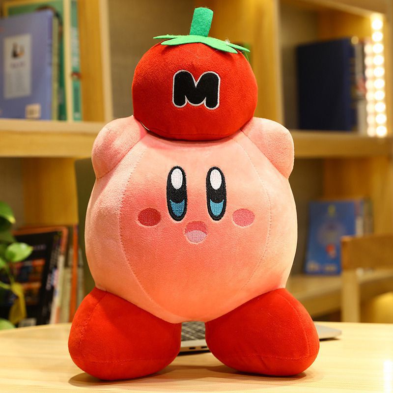 (A Macam Model) Kirby Adventure Bantal Boneka Plush Bentuk Strawberry Untuk Dekorasi / Hadiah Anak