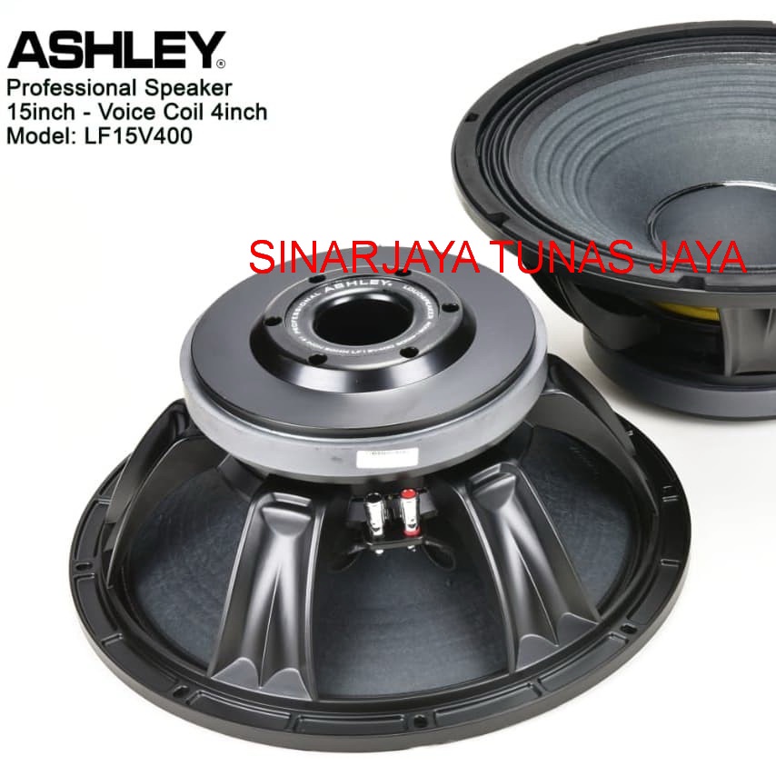 Speaker Komponen 15 inch Ashley LF15V400 LF15 V400 Garansi Resmi