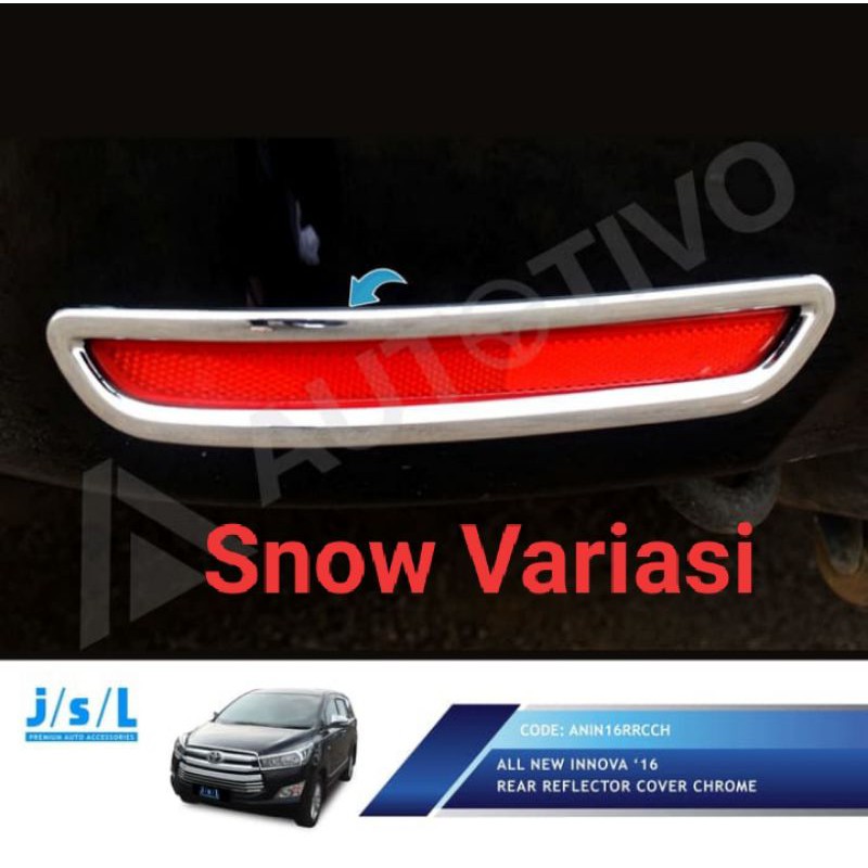 Innova Reborn cover reflektor belakang cover bumper reflector JSL