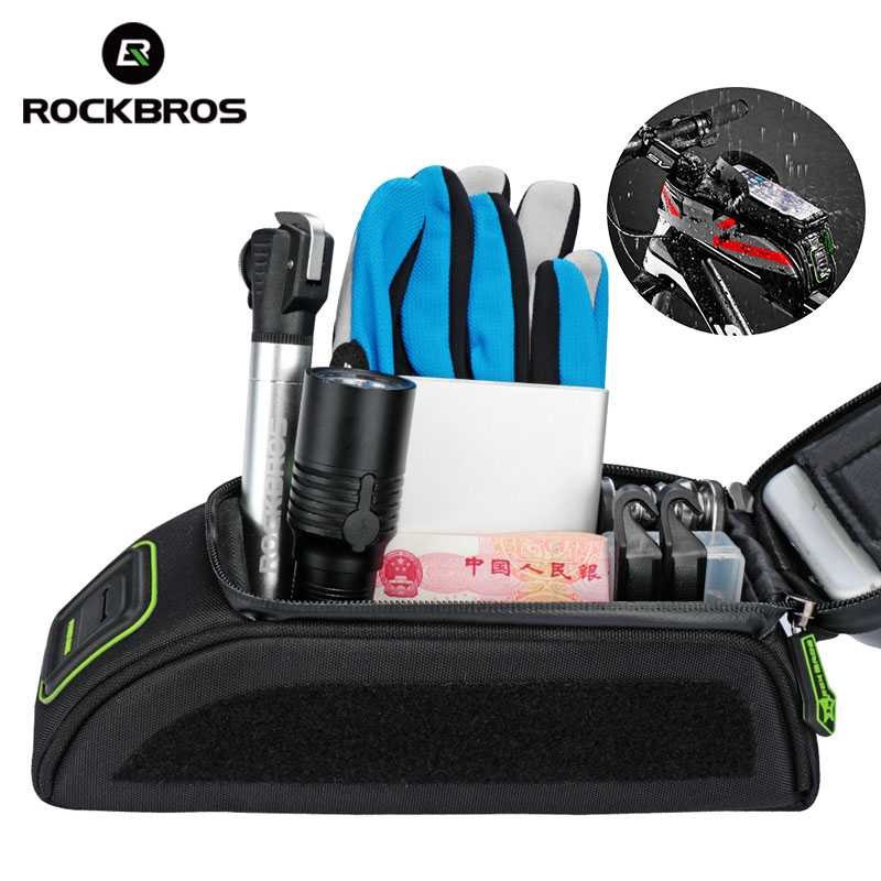 Hot Promo ! Rockbros Tas Barang Sepeda Smartphone Bag Touch Screen 6 Inch - 021