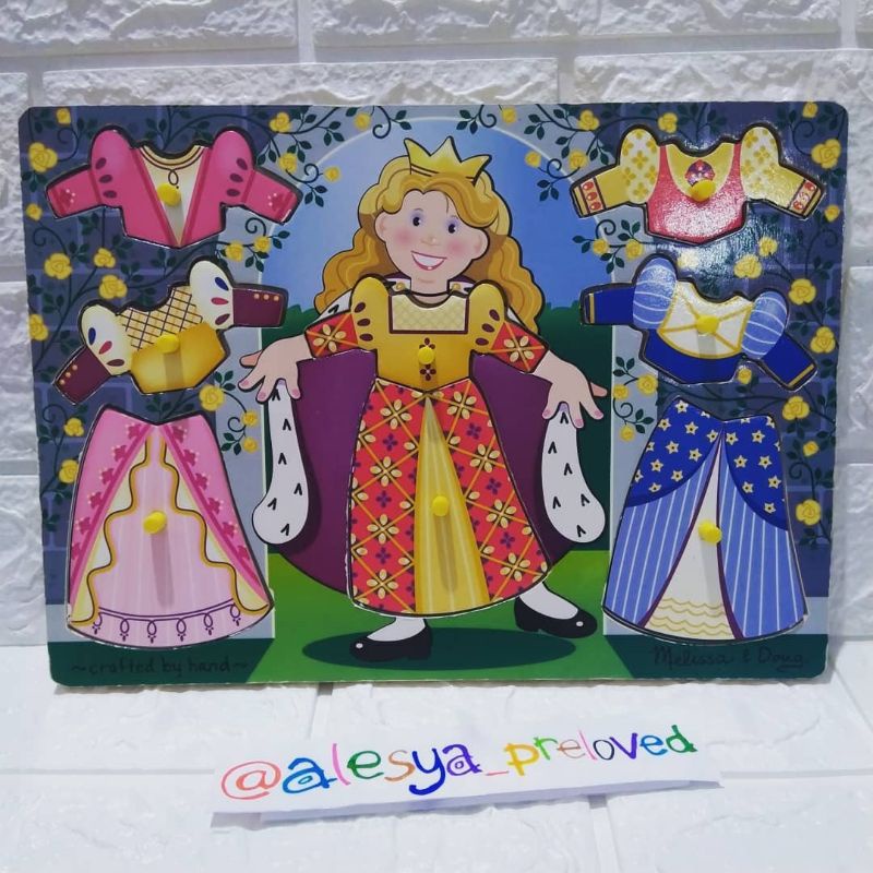 PRELOVED PUZZLE MIX MATCH MELISSA DOUG