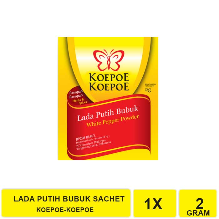 LADA PUTIH BUBUK SACHET KOEPOE KOEPOE  / LADA BUBUK SACHET KOEPOE KOEPOE