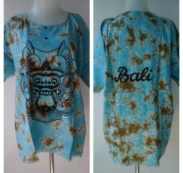 BH 143 baju bali barong XXL katun warna