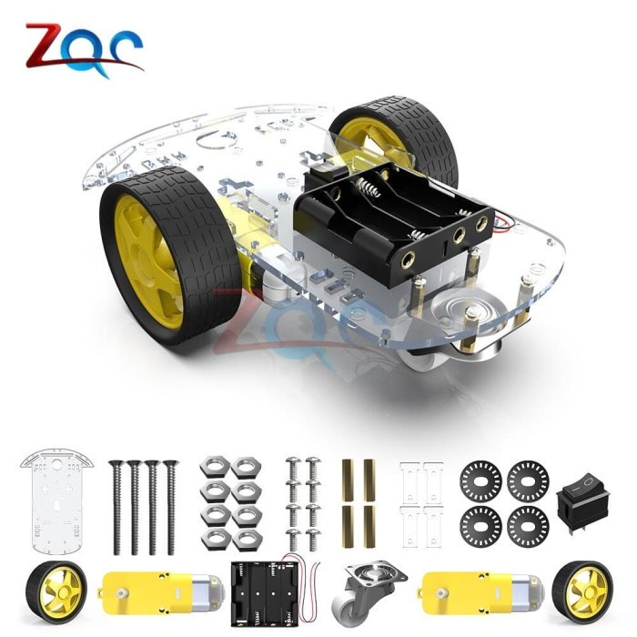 DIY 2WD Smart Robot Car Chassis Kit Tracing car